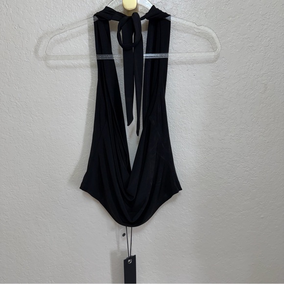 New I.AM.GIA Drew black low cut halter size XS - Picture 8 of 10